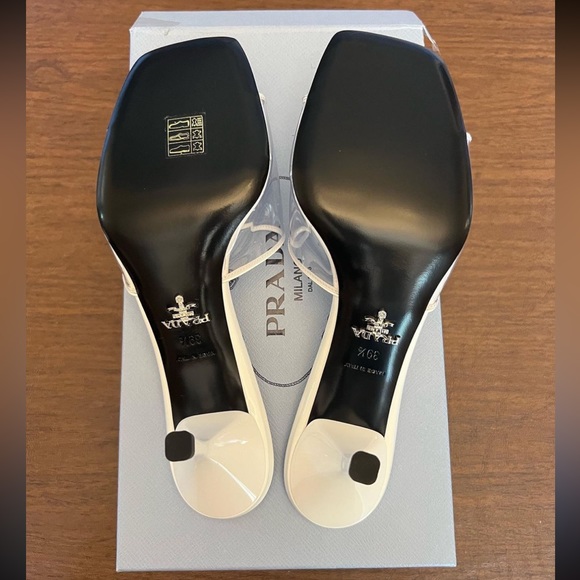 Prada Plexiglas 65mm Mule Sandals - Picture 4 of 6